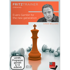 Fritz Trainer - Evans Gambit for the new generation - Simon Williams (P-0049/E)
